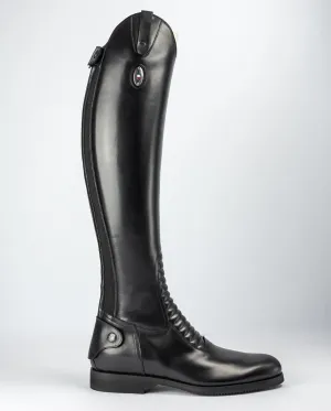 Secchiari Mens ZEUS Leather Elastic Riding Boot