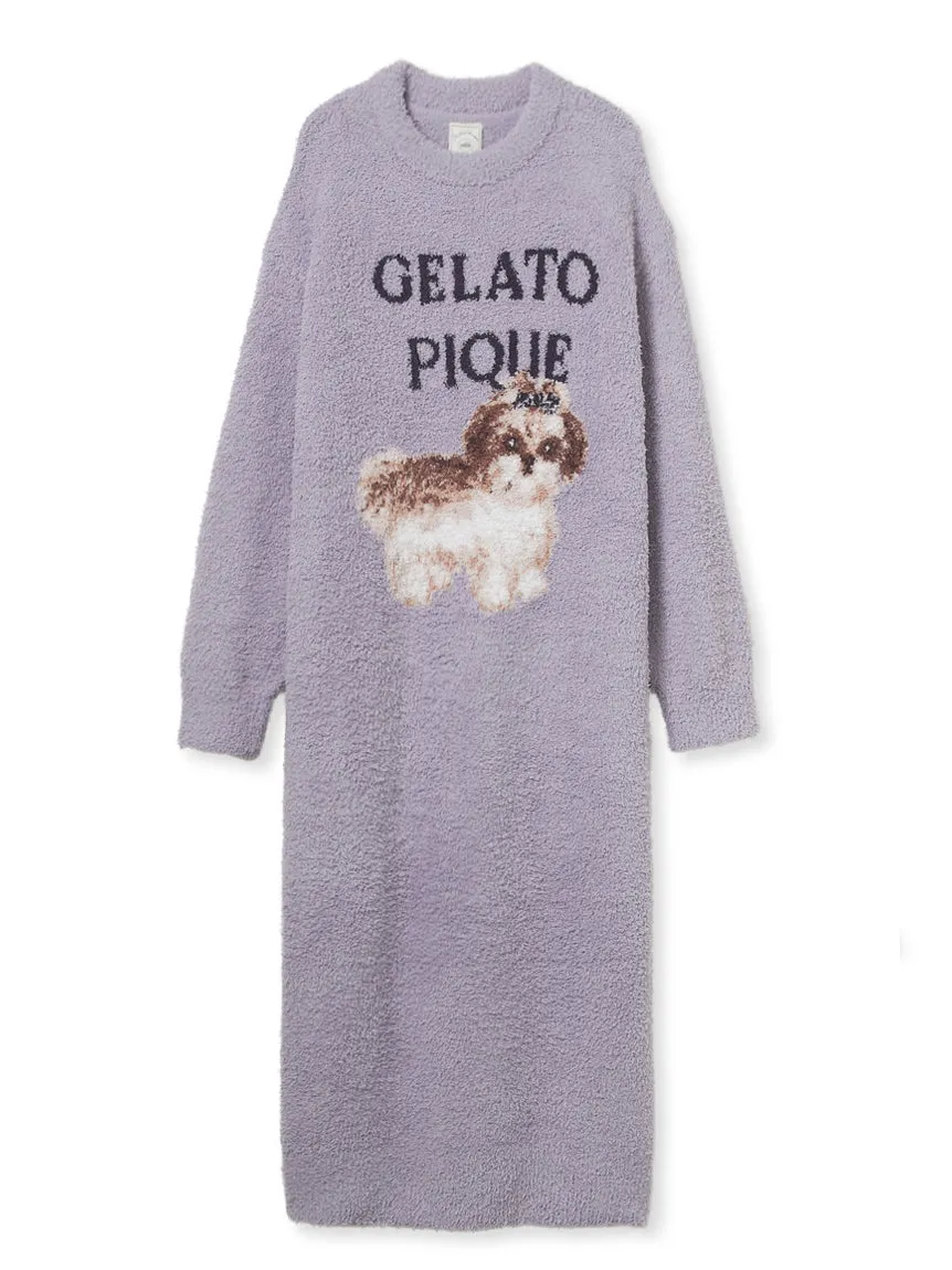 Shih Tzu Jacquard Dress