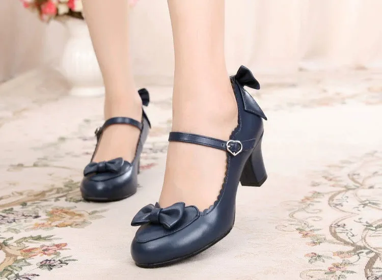 Simple Bow Heels