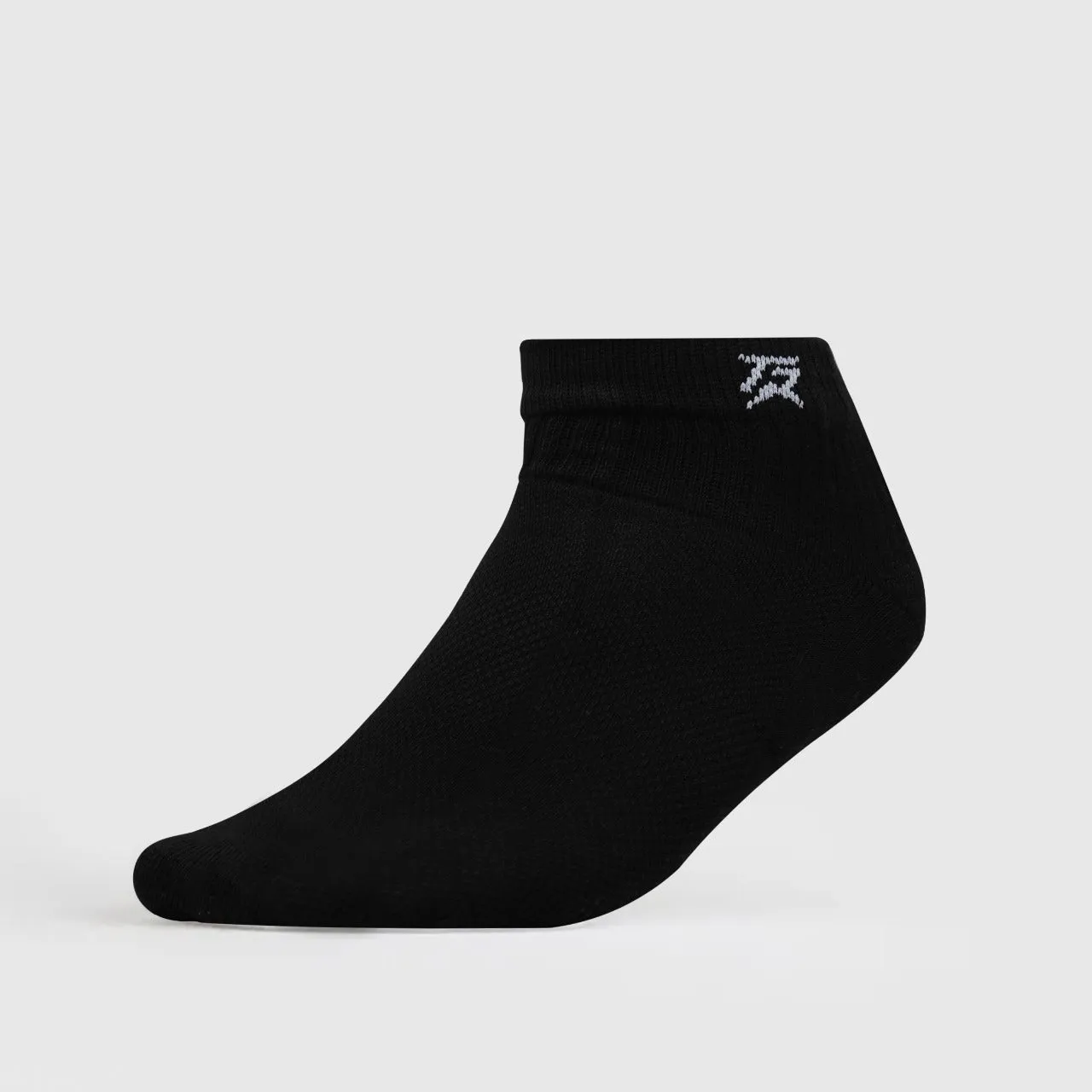 Sneakers Socks 2Pcs (Black   White)