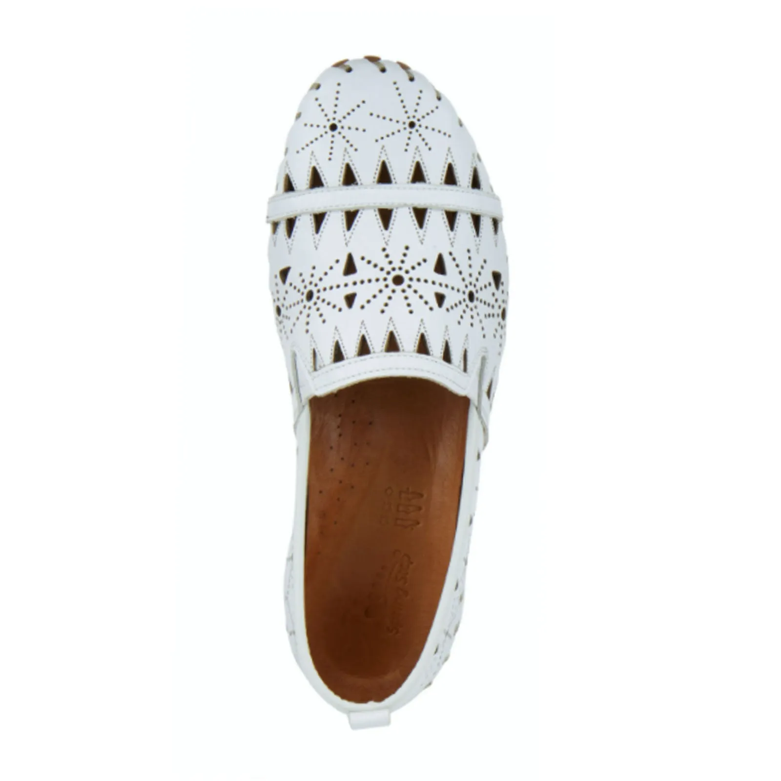 Spring Step Fusaro Slip On Loafer (Women) - White