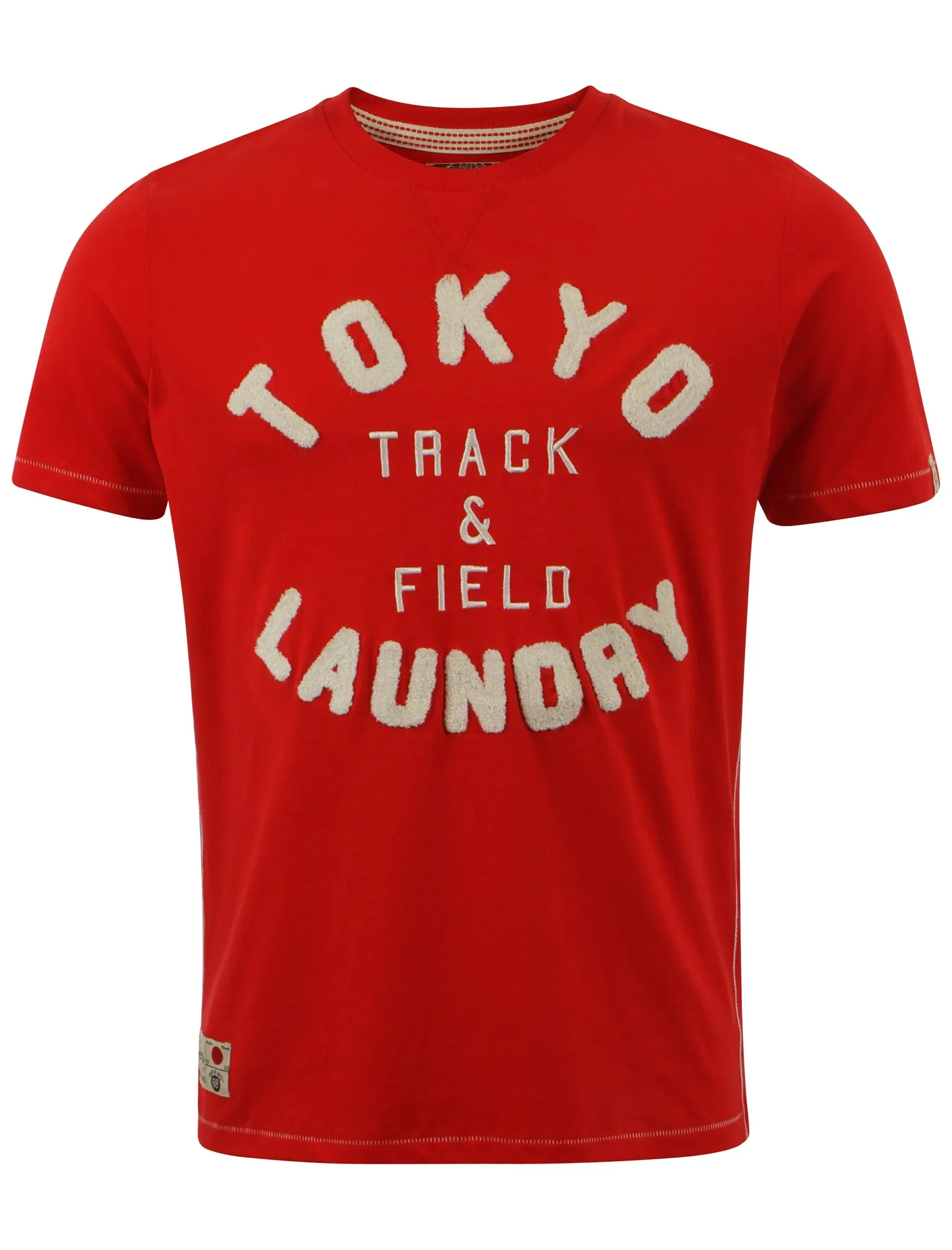 Tokyo Laundry Track & Field Red t-shirt