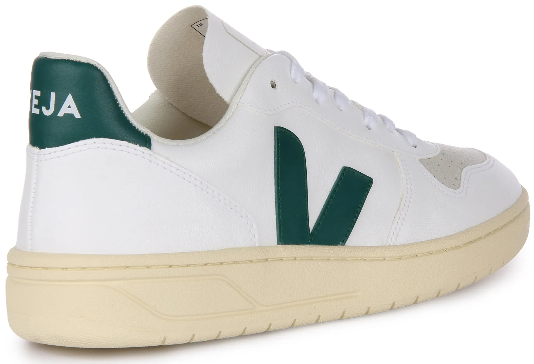 Veja V 10 CWL In White Green For Men