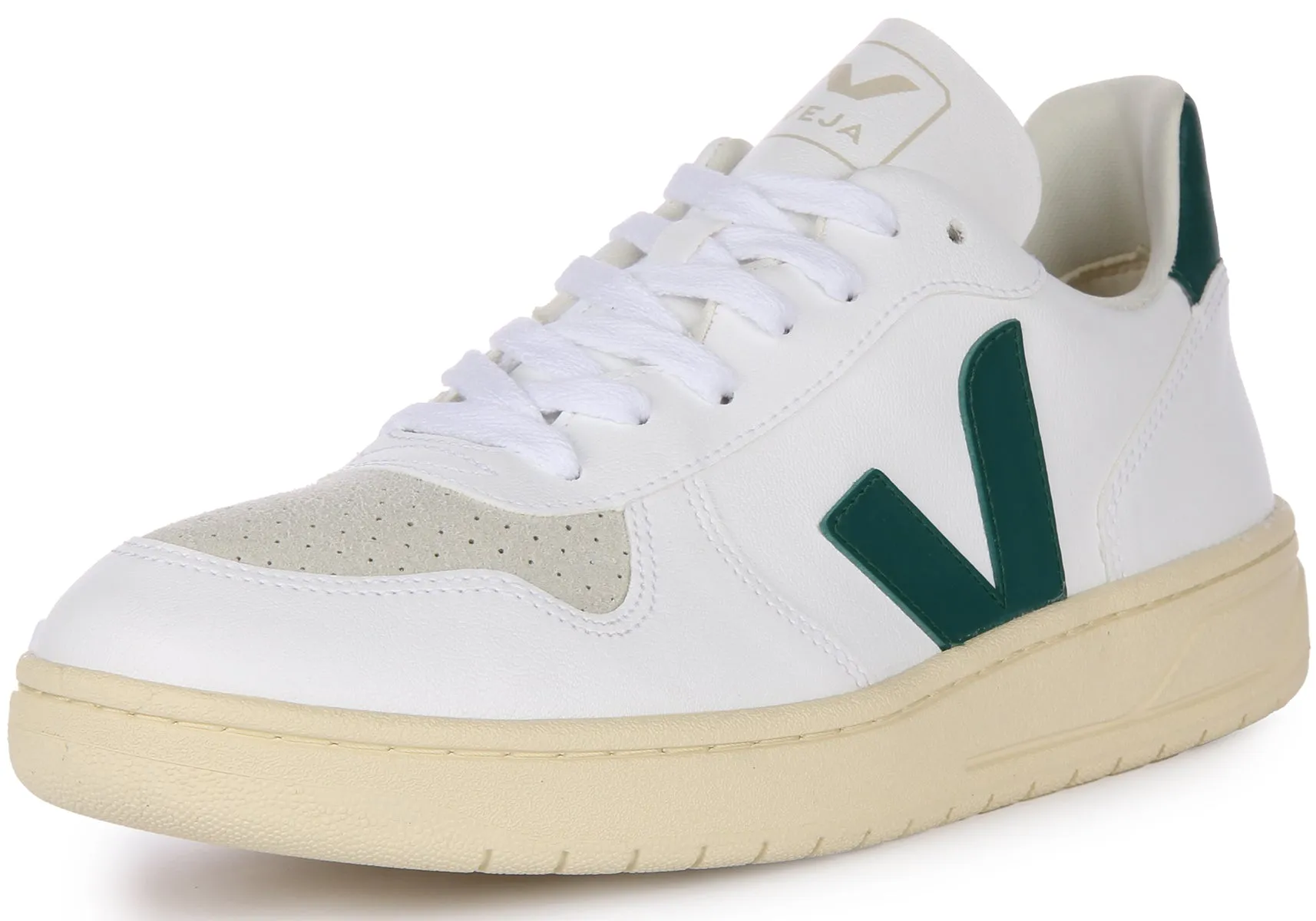 Veja V 10 CWL In White Green For Men