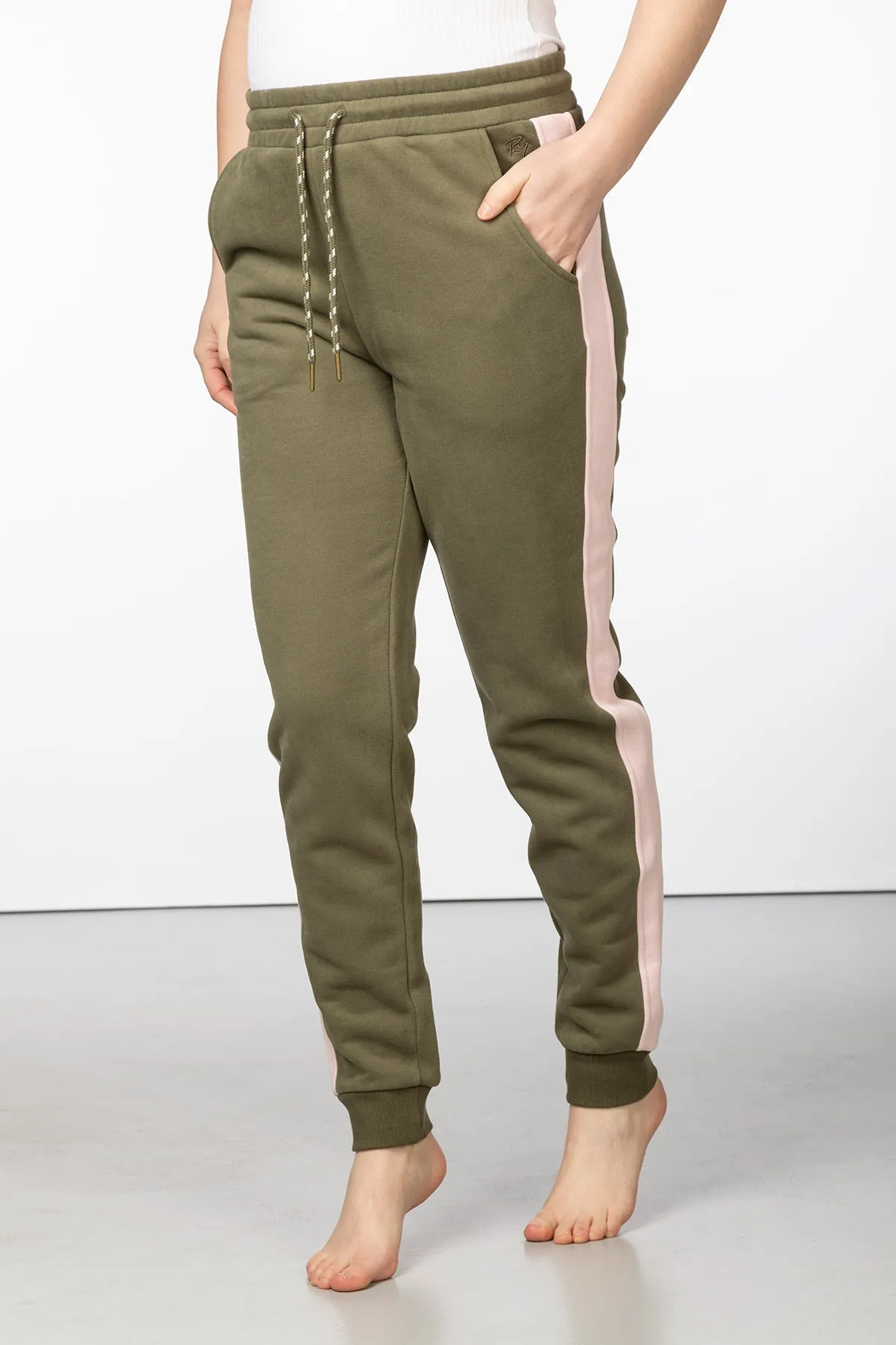 Women's Striped Loungewear Joggers - Arram