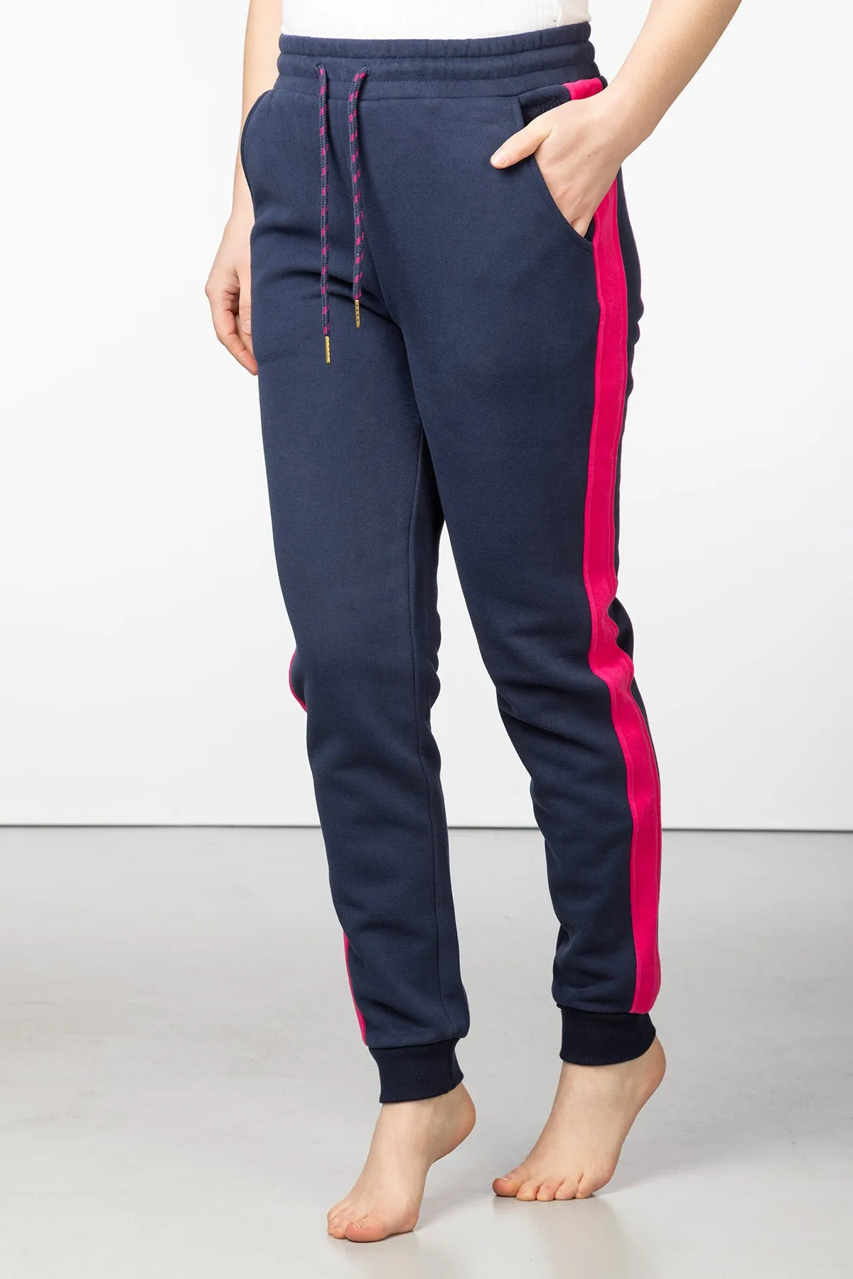 Women's Striped Loungewear Joggers - Arram