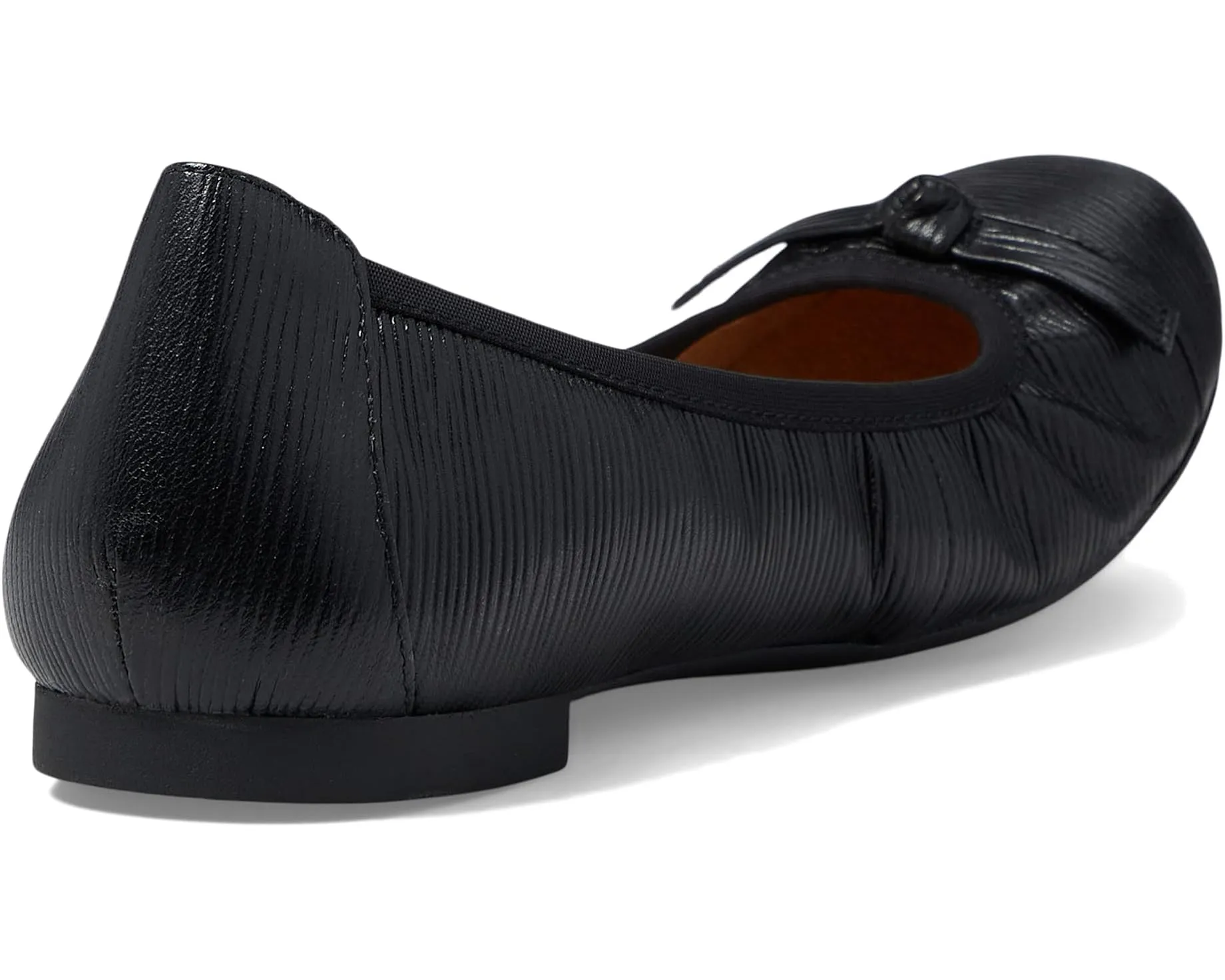 WOMEN'S VIONIC AMORIE FLAT | BLACK WAVY